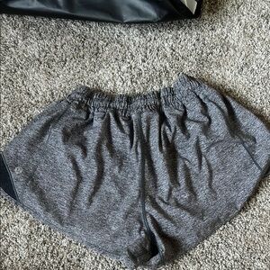 Lululemon Athletica Gray Athletic Shorts Relaxed Fit
